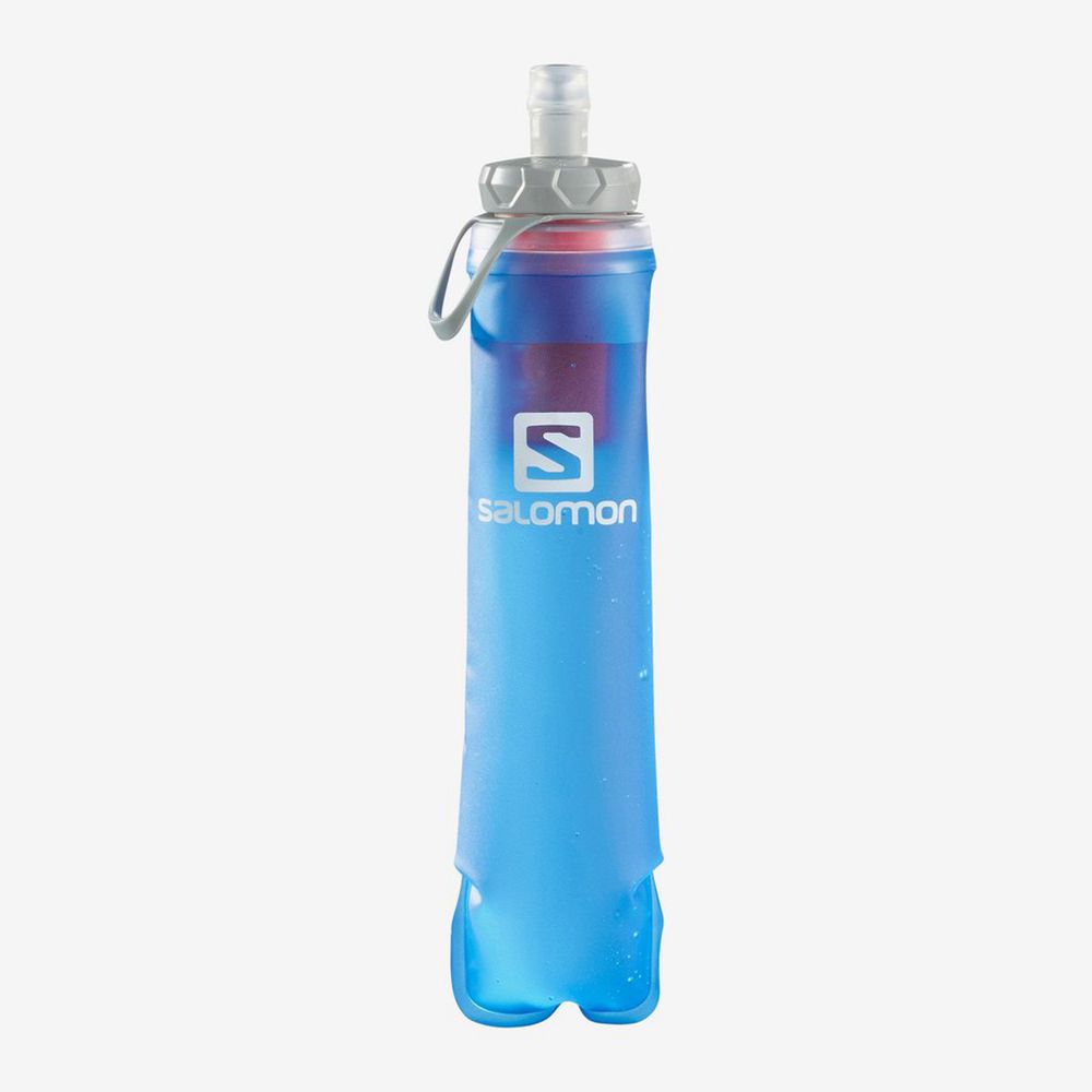 Mochila Trail Running Salomon Hombre Azules - Salomon Argentina SOFT FLASK 500ML/17OZ XA,395012-FHA